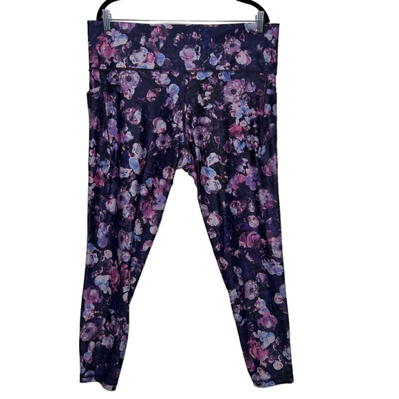 Athleta Salutation Stash Pocket II Printed Tight Size 2X - Picture 3 of 16